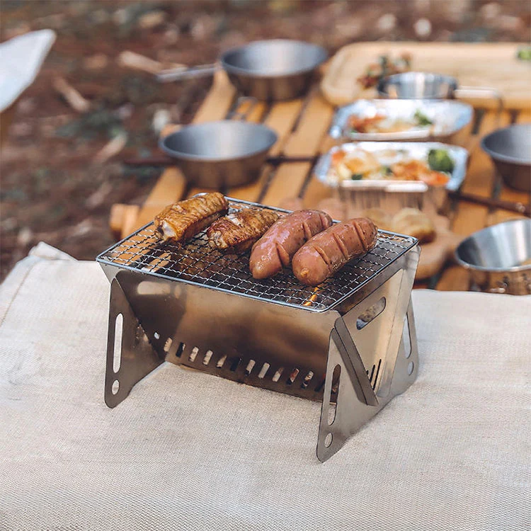 Ulkokäyttöön siirrettävät Camping Cook Grills
